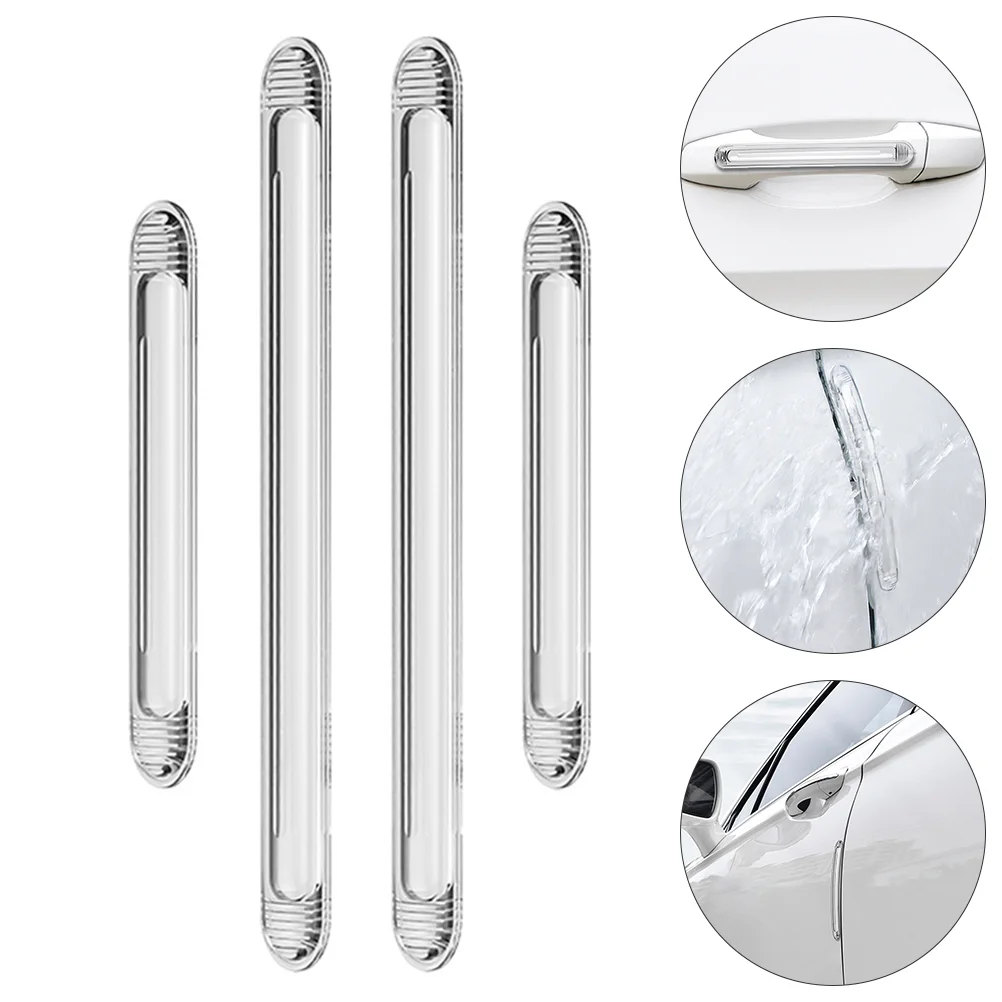 

4pcs Car Door Anti Scratch Guard Strip Door Protective Strip Door Side Bumper