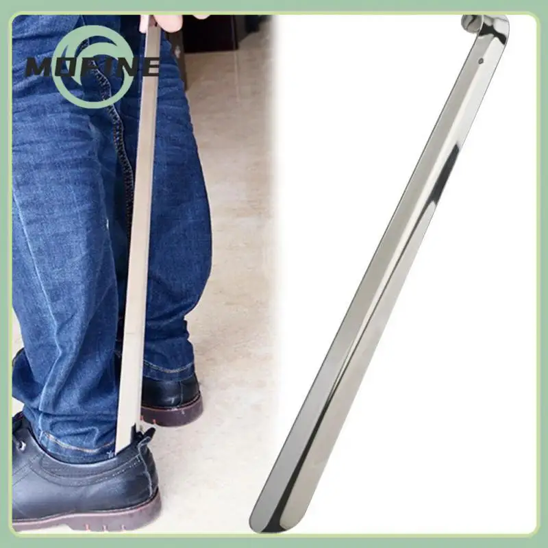 

Universal Shoes Lifter Spoon 42cm Shoe Remover Lifter Pull Tool Portable Shoe Horn Wholesale Home Supply Stainless Steel Durable