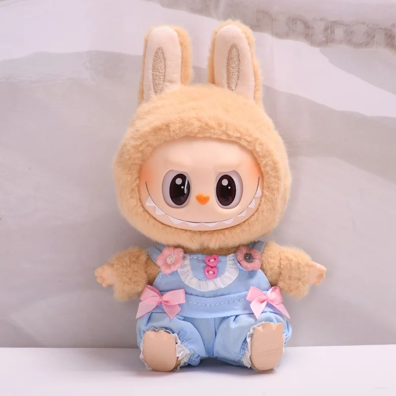 Комбинезон свежего цвета для кукол Labubu возрастной стиль плюшевых друзей