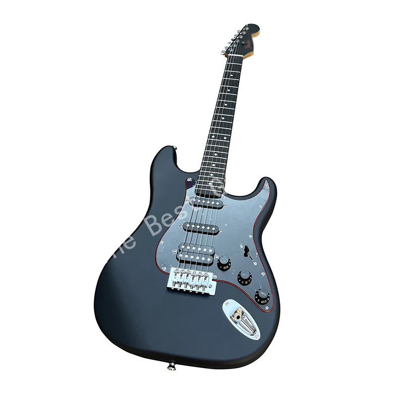 

Classic tremolo bridge Electric guitar, single and double polar combination, high-quality product, free delivery to your door.