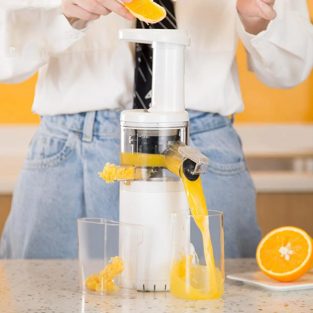 Home Blender Water-free Juicer Masticating Slow Auger Juicer Machine Portable Electric Juicer Fruit Vegetable Smoothie Mixing