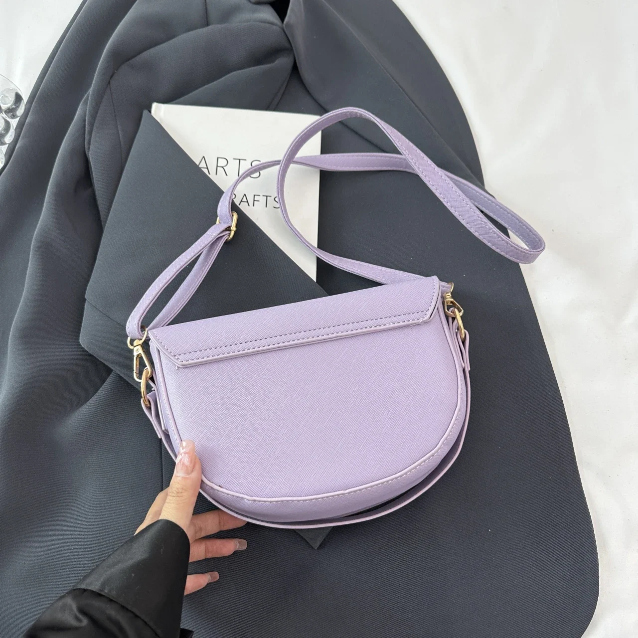 2024 Новая роскошная женская брендовая сумка через плечо из искусственной кожи в