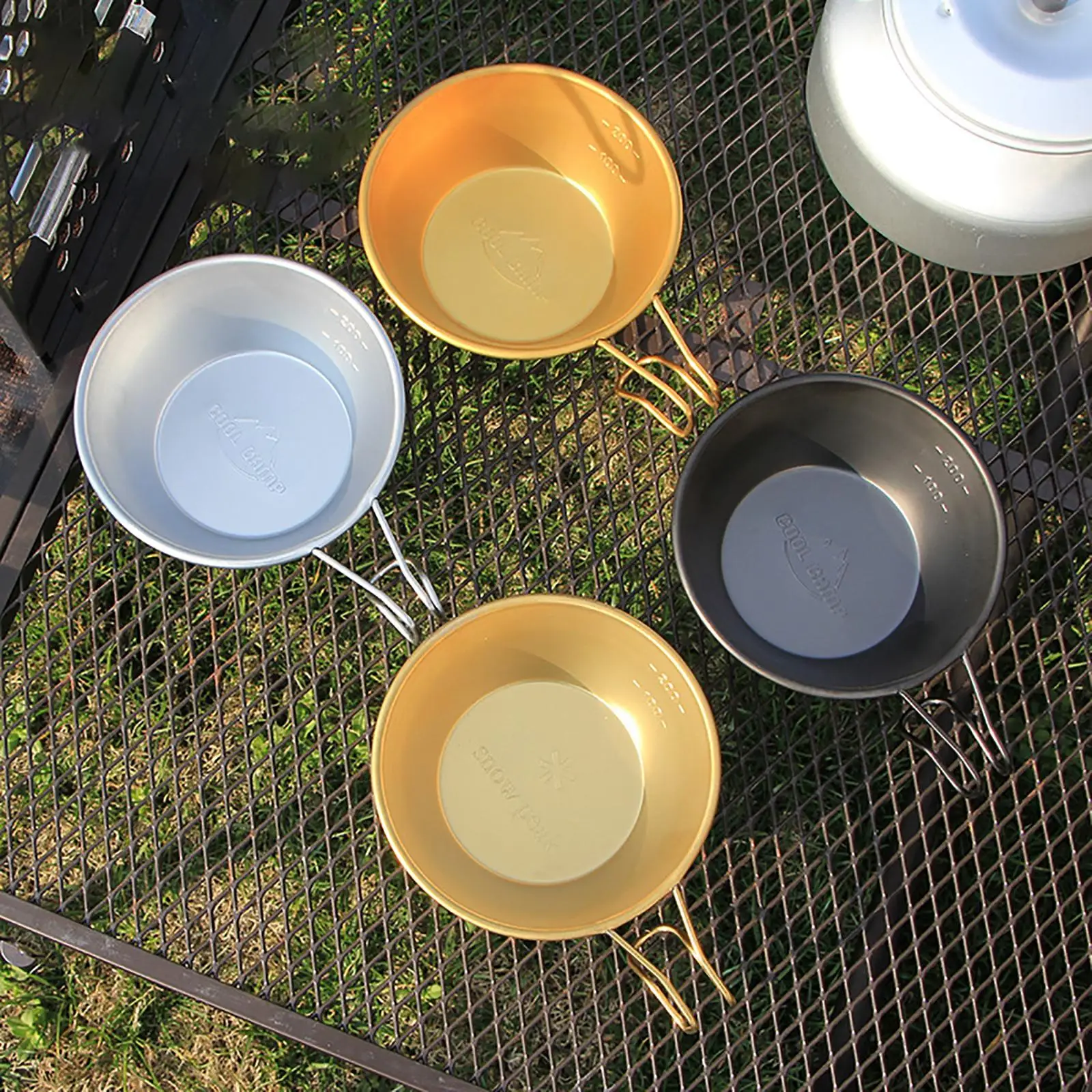 

Легкая чаша для кемпинга, посуда для готовки на открытом воздухе, для пешего туризма, барбекю