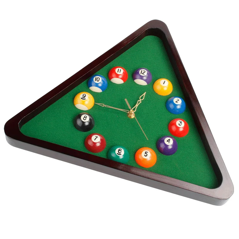 

Ball Triangle Clock Wooden Wall Clock Table Wall Clock Timing Timing Ball Clock Wall Clock Modern Design 3d Wall Clock