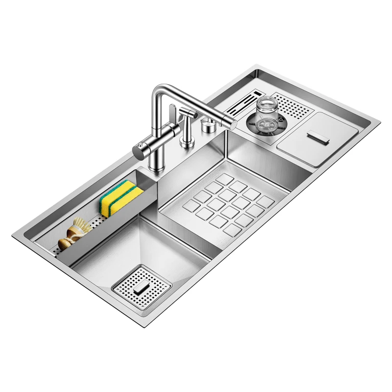 Ручная работа, мойка с нано-чашкой