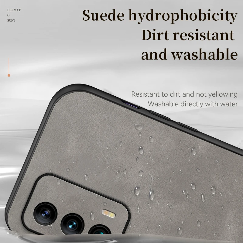 Luxury Leather Case for Meizu 18 Frosted Ultra-thin Heat Dissipation Armor Shockproof Soft Silicone Phone Cover for Meizu18