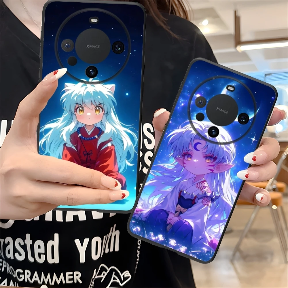 Чехол для мобильного телефона Inuyasha Sesshoumaru Huawei Mate 60 50 40 30 20 10 Pro Plus Lite E 5G черный