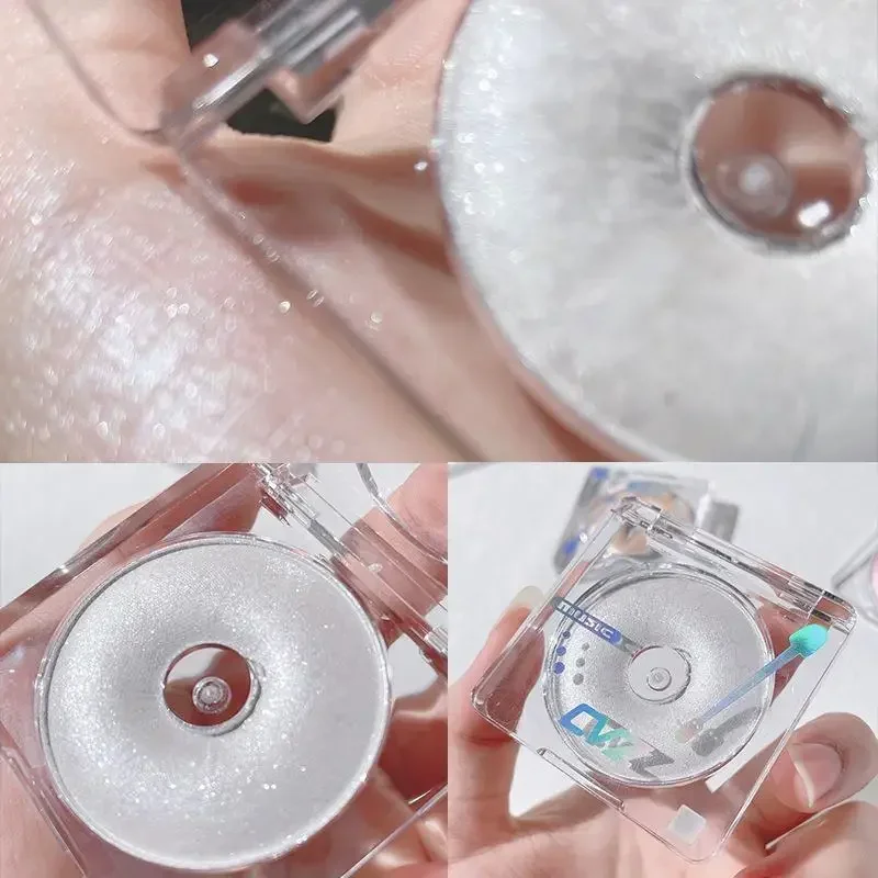 Записывающая Пудра-хайлайтер блестящая палитра бриллиантовая подсветка для