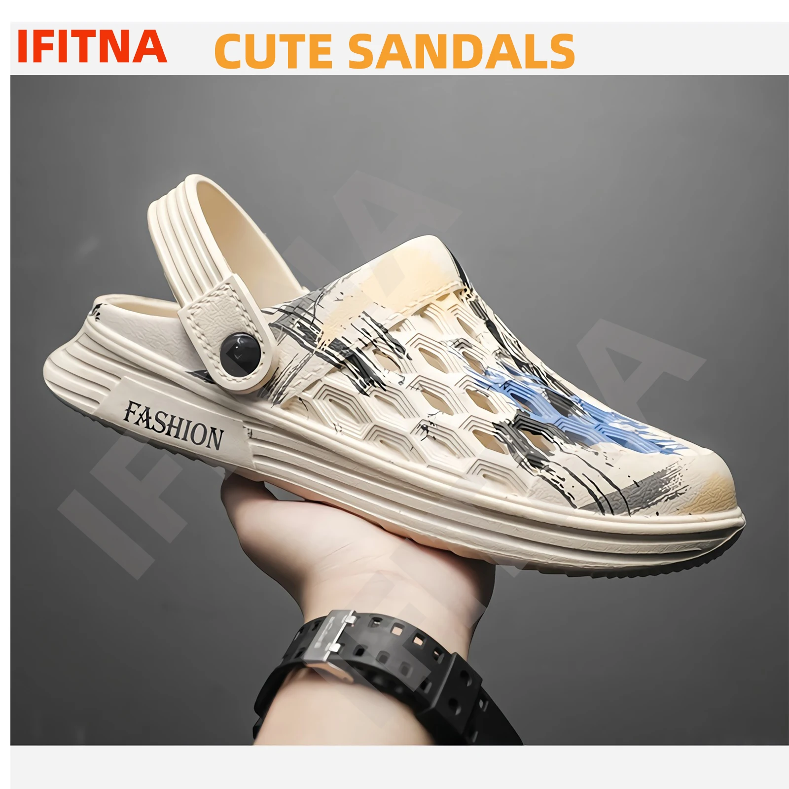 2022 Summer EVA Soft House Cloud Slides Sandals Beach Clog Shoes Lightweight Man Adult Indoor Sole Toe Wrap Home Slippers