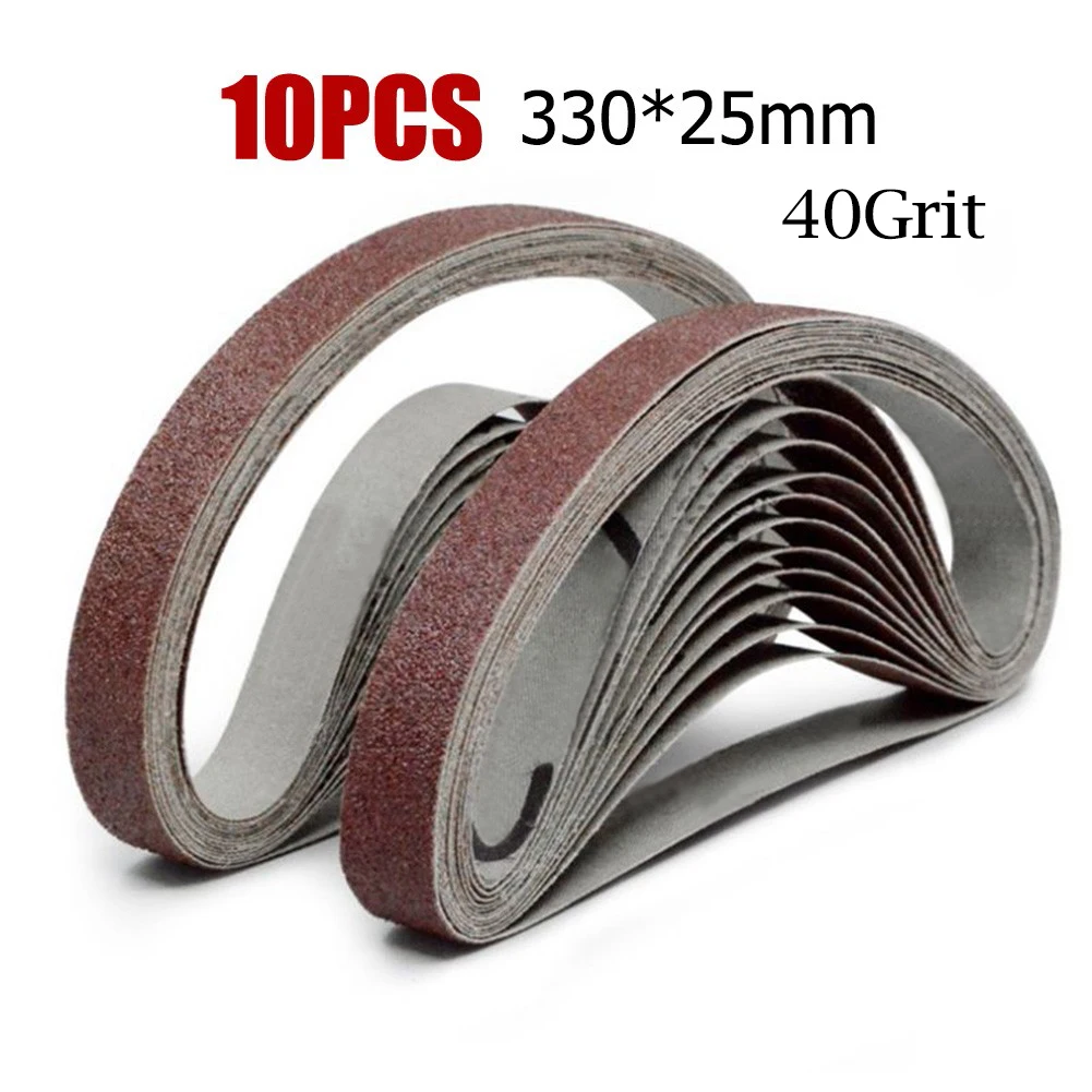 

Belt Sanding Belts Grinding Polishing Sanding 10pcs 25*330mm And Newest
