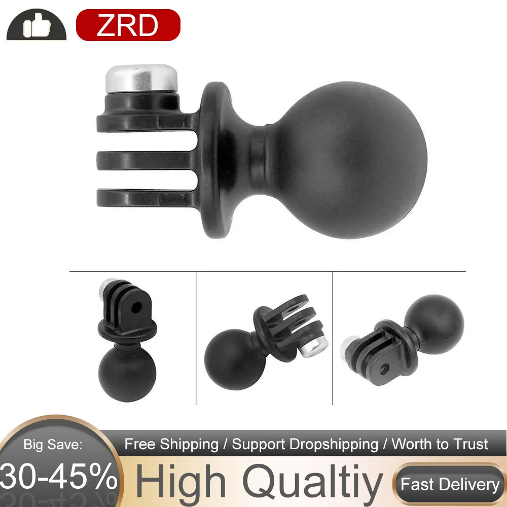 RAM Tripod Ball For Gopro Hero 6 5 4 3 2 Head Base Pro For Go Action Accessories Camera Adapter Mount D8Y7