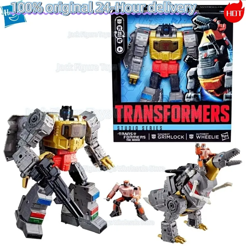 Фото В наличии: Игрушки-трансформеры Hasbro Studio Series SS-86 Swoop, Snarl, Sludge, Slag, Grimlock, фигурки-роботы-динозавры, модели, подарки №5