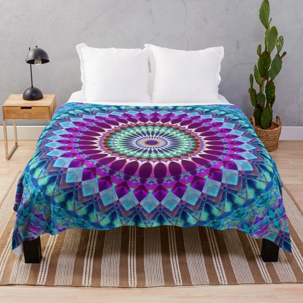 

Geometric Mandala G382 Throw Blanket Sofa blankets Throw Blanket sofa Throw Blanket double summer blanket