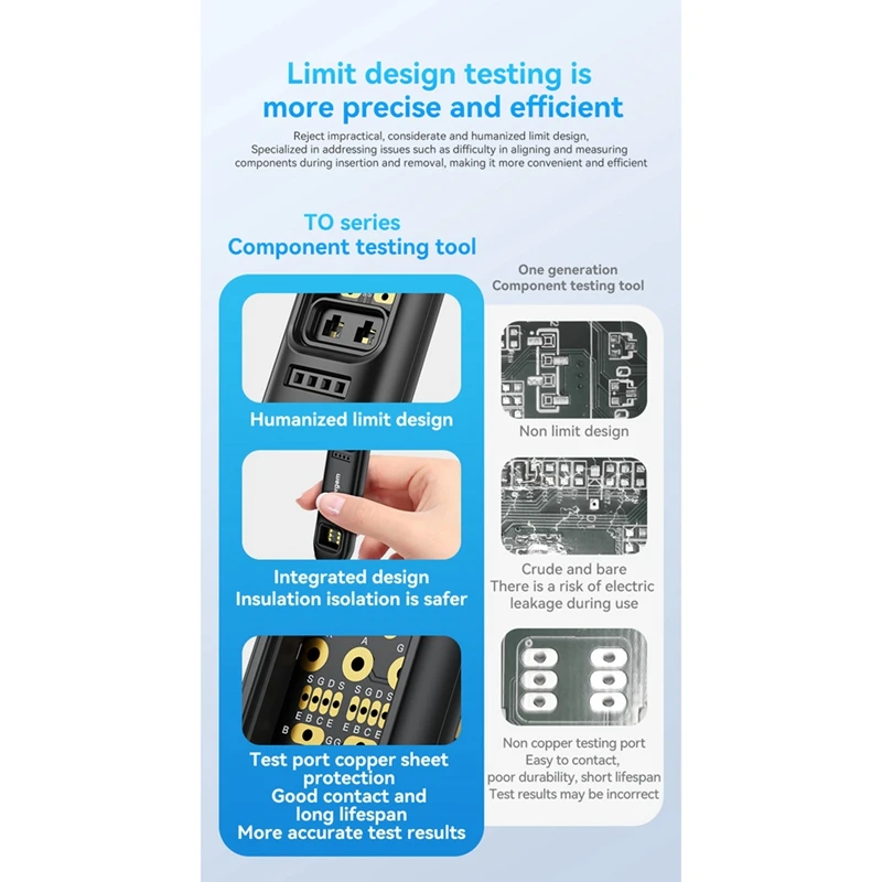 Awgem TO2 Многофункциональный тестер оптопары Тестер транзисторов для трубки NMOS/PMOS