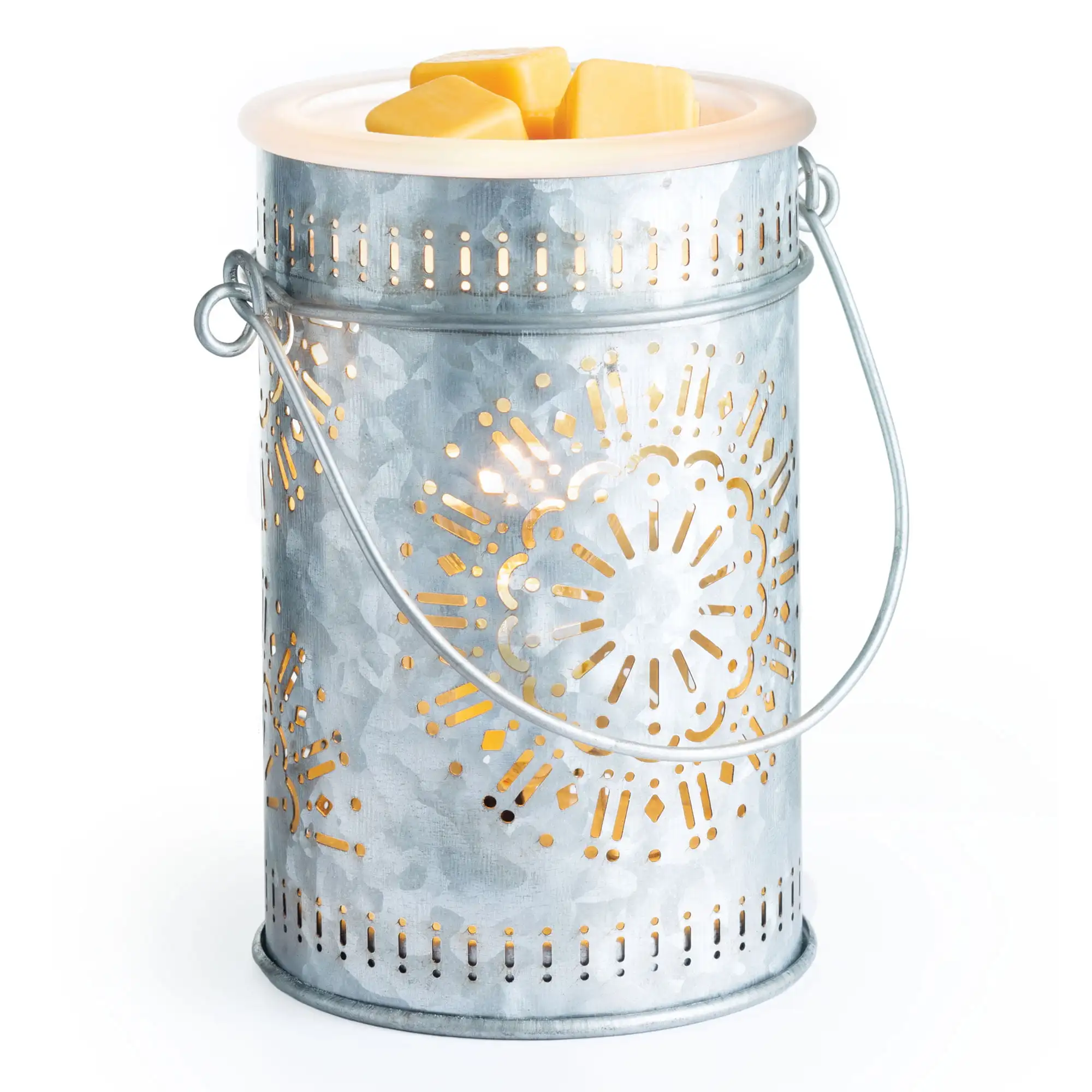 

Illumination Fragrance Warmer, Galvanized Tin