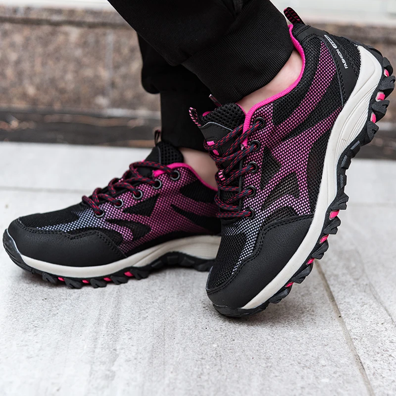 Men Breathable Sneakers New Fashion Shoes for Women Climbing Hiking Shoes Outdoor Sports Sneakers