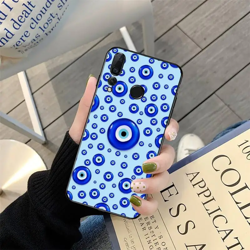 MaiYaCa чехол для телефона с изображением сглаза Samsung A51 A30s A52 A71 A12 Huawei Honor 10i OPPO vivo Y11 |