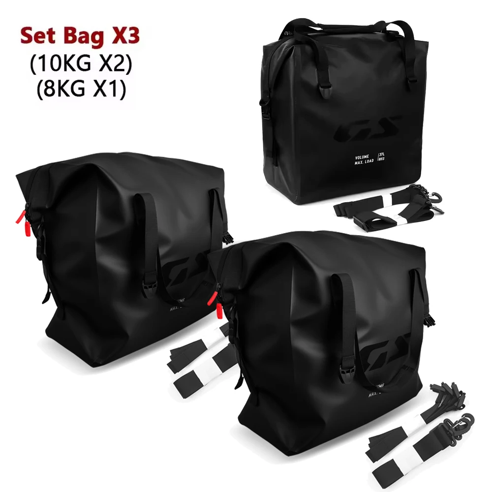 

Черный боковой чехол для багажа мотоцикла, внутренняя сумка R1300GS ADVENTURE 1300GSA, алюминиевый верхний чехол, сумки R 1300 GS Adventure 2024 2025