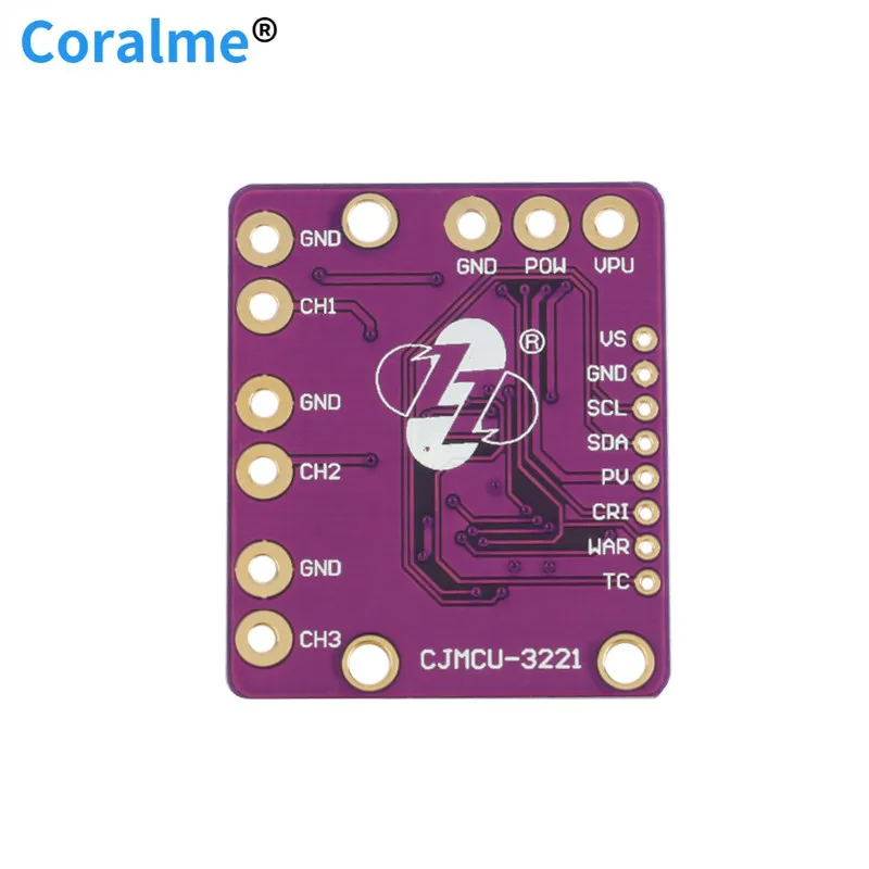 I2C SMBUS INA3221 трехканальный шунт тока питания монитор напряжения сенсорного модуля