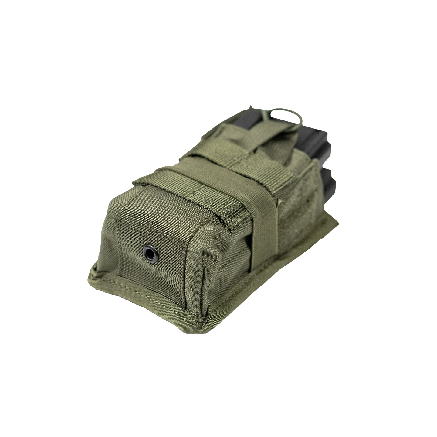 Фото Двойной подсумок для магазинов - тактический подсумок MOLLE с открытым верхом и быстрым доступом, с эластичной фиксацией, для патронов и магазинов, для страйкбола и охоты №5