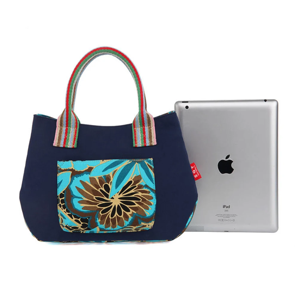 Sentiblos 2022 Fashion Canvas Tote Bag for Women Medium Size Causal Handbag with Zipper Pockets Work Bag Tote Purses