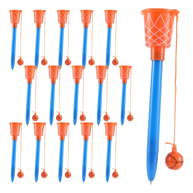

Basketball Hoop Pens,Basketball Party Favors -Sports Novelty Pens With Basketball Toss For Sport Themed Birthday Party