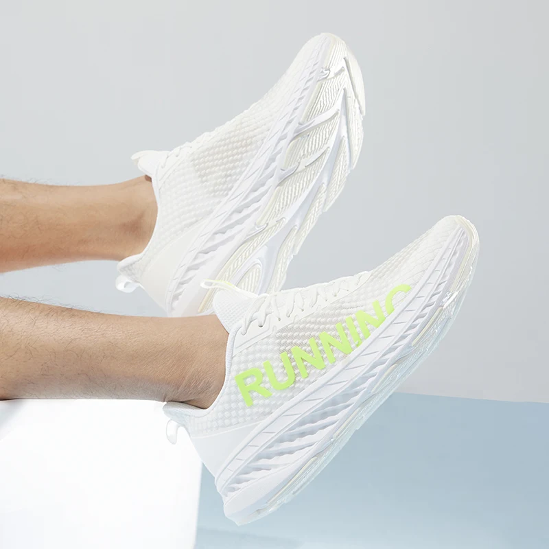 Goldencamel Male Sneakers Outdoor Men's shoes Mesh Breathable Casual Sports Summer Light Shock Absorption Running Footwear