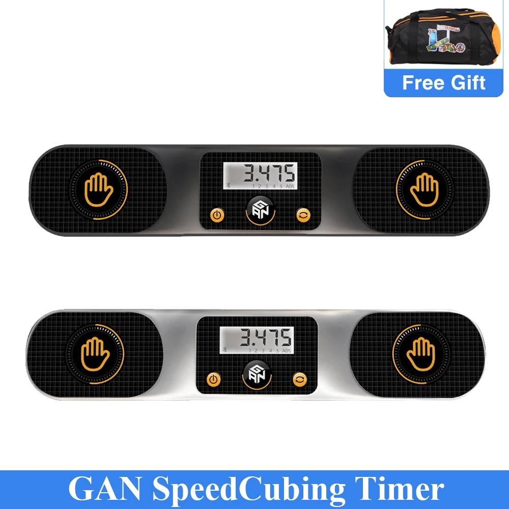 

2021 Newest GAN Timer Professional Time Counter SpeedCubing Smart Timer GAN Cube Mat GAN timer mat GAN Bluetooth with Bags