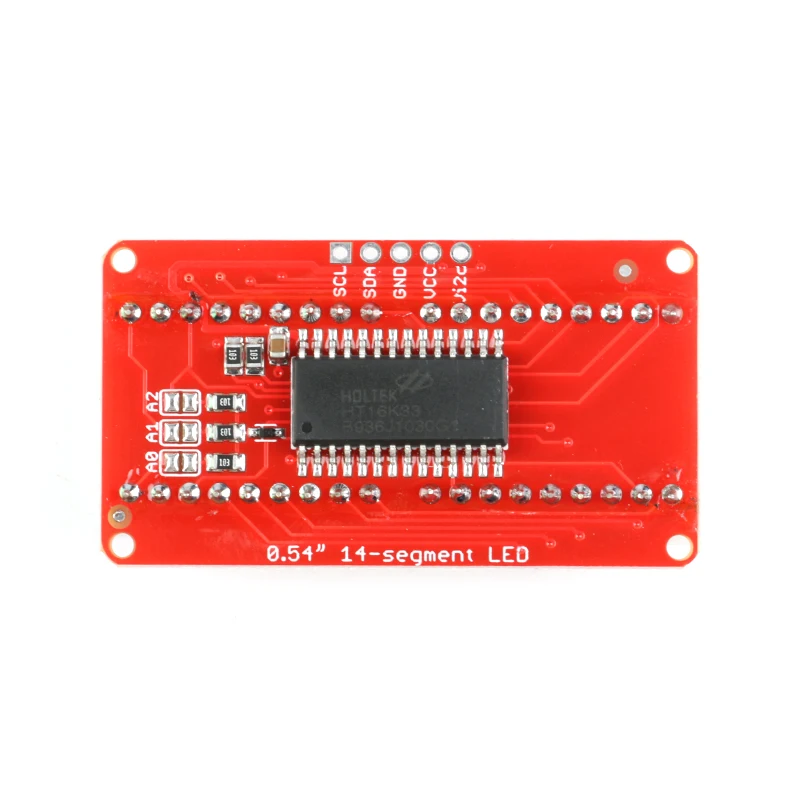Светодиодный дисплей 0 54 дюйма 4-битный цифровой модуль-трубка HT16K33 I2C IIC