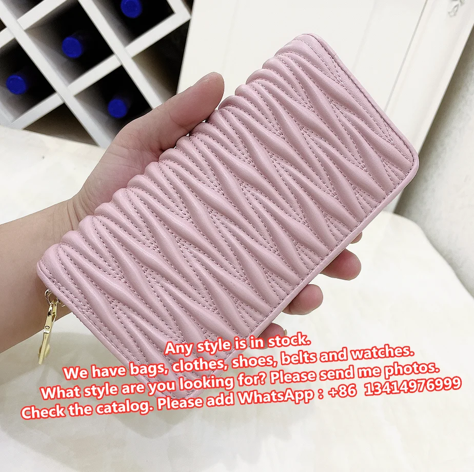 

High-quality women's long wallet women's purse tassel coin purse business card holder wallet women's purse 19x12cm