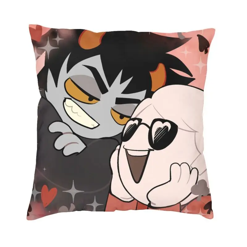 

Бархатный чехол для подушки Homestuck Davekat Smooches