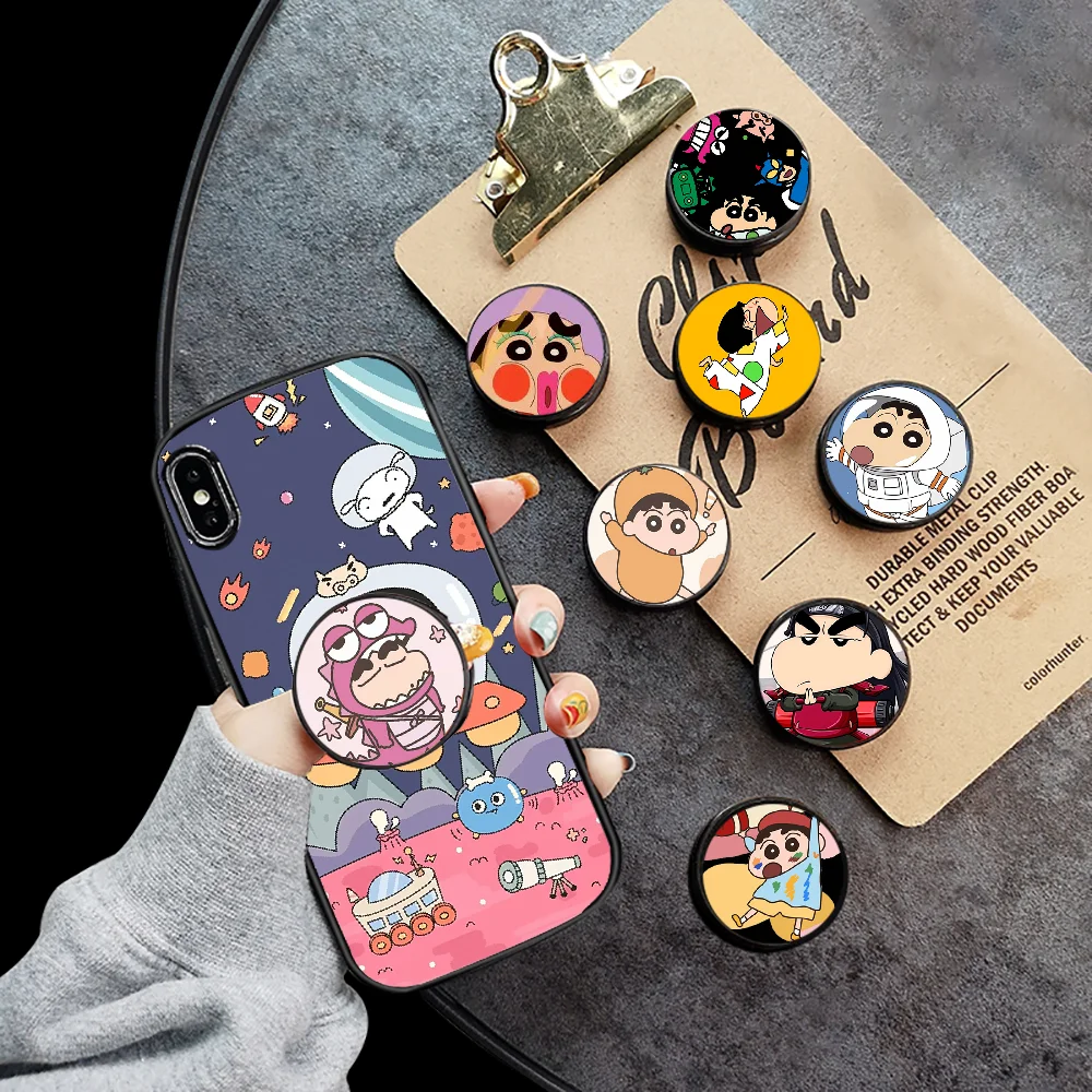 Crayon Shin-chan BANDAI Аниме складной держатель для телефона стенд мобильный iPhone xiaomi Samsung |