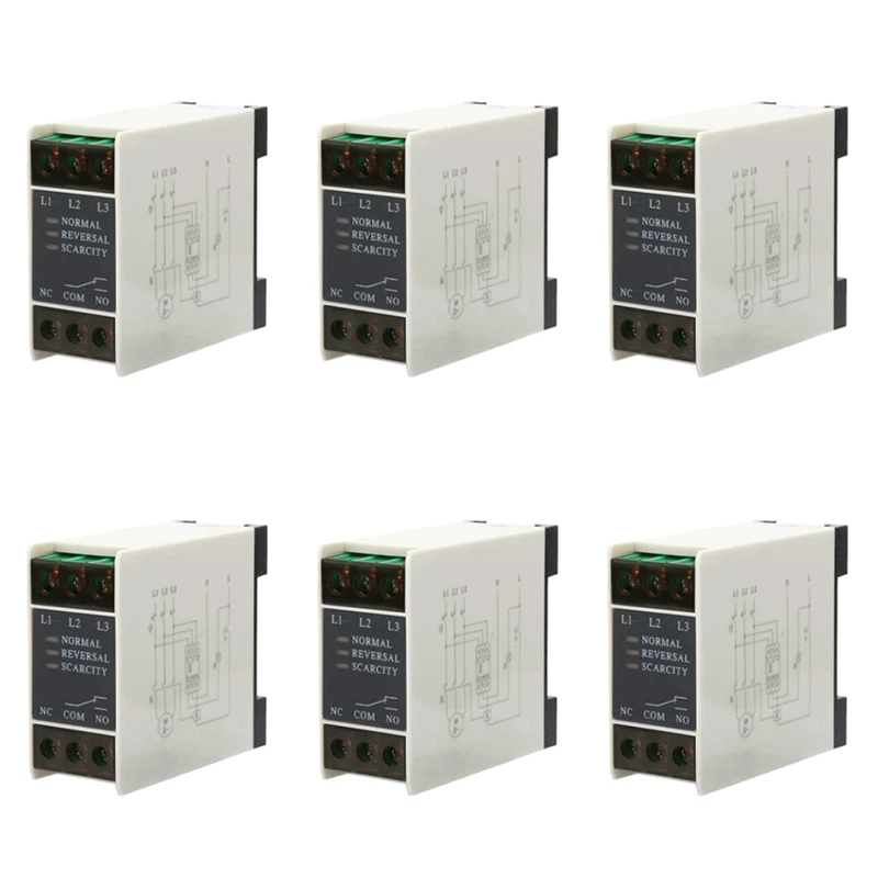 

6X Phase Failure Phase Sequence Protection Relay TL-2238