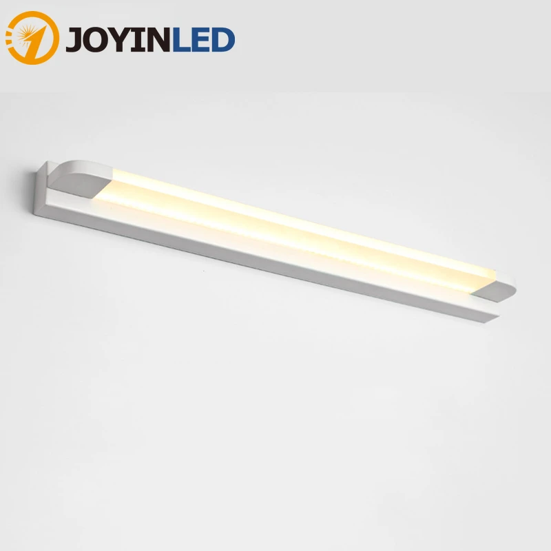 

Современный длинный светильник для ванной комнаты, настенное зеркало, светодиодное комнатное бра из нержавеющей стали, Дневной светильник ...