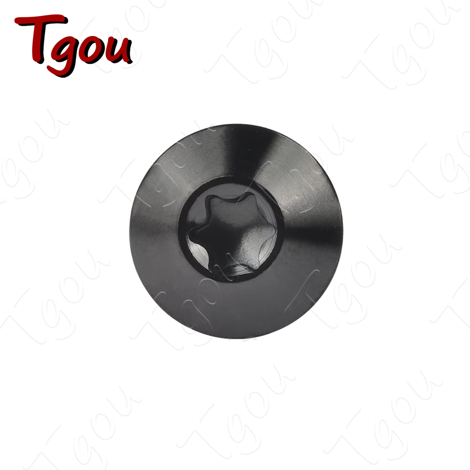 Титановый болт Tgou M6x12/15/20/25/30/35 мм, винты с шестигранной головкой и круглой головкой для мотоцикла, велосипеда, 8 шт.