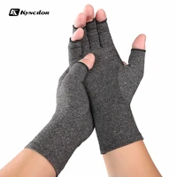 men women compression arthritis gloves with wrist support tacticos pain relief gloves hand health care half finger gloves