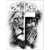 lion jesus diy 5d diamond painting kits art craft for adults kids paint tool with diamonds dots full round drill wall decor gift