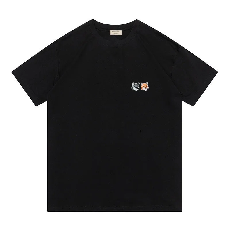 

Hot Summer Men's Cotton T-shirt Brand Embroidery Men's And Women's T-shirts Men's Casual T-shirt Street Fashion Top