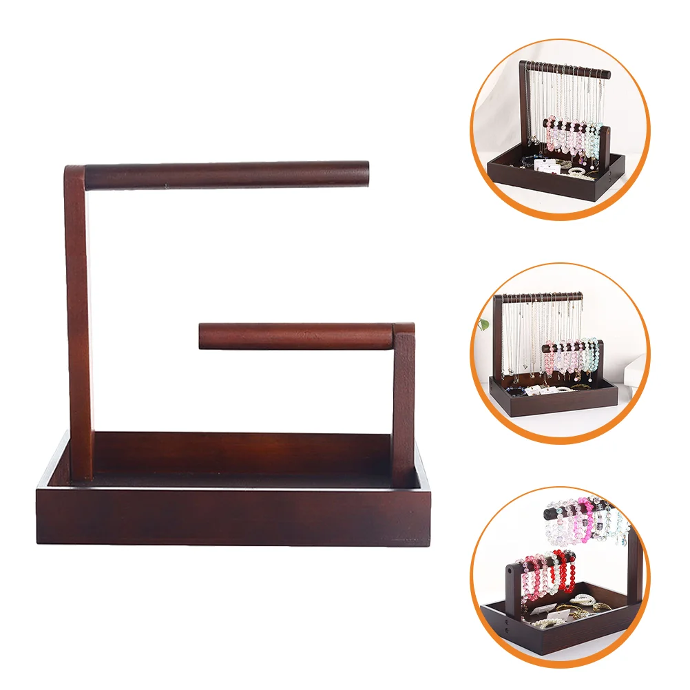 

Necklace Rack Jewelry Holder Dressing Table Tray Watch Organizer Bracelet Holder