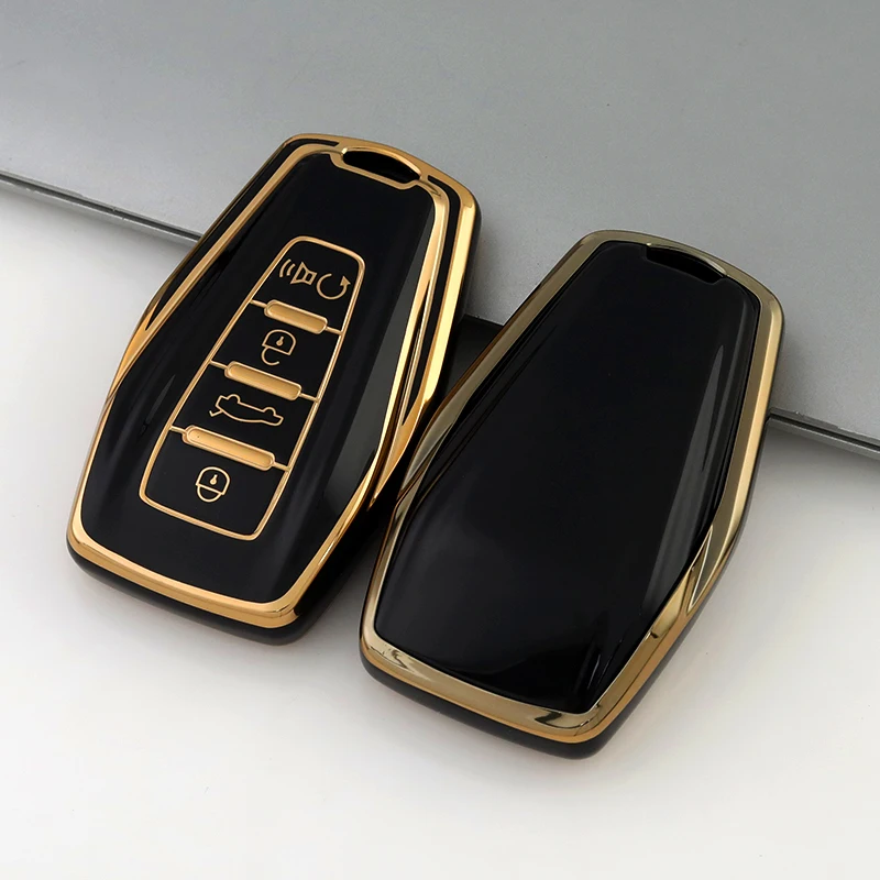 Чехол для автомобильного ключа из ТПУ разноцветный чехол Geely Coolray 2024 X6 Emgrand Global Hawk