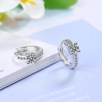 koudoun new 925 sterling silver crystal round circle clear cubic zircon hoop earrings for women sterling silver jewelry 2021