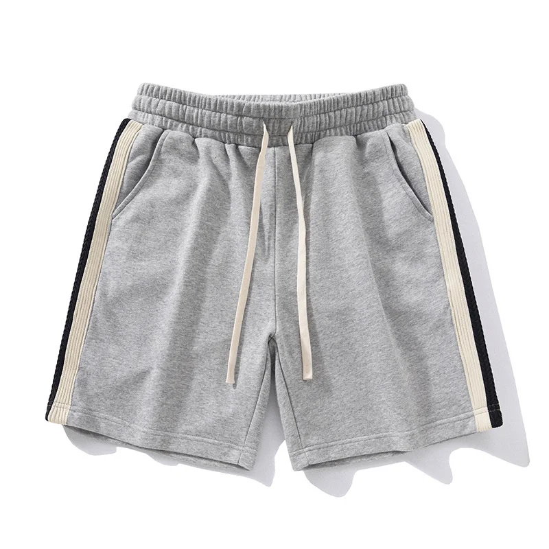 2023 American Shorts Men's Ins Fashion Brand Straight Basketball Sports Pants Summer Loose Casual Capris