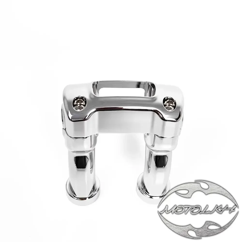 Фото Комплект зажимов для подъема руля мотоцикла 4 дюйма, подходит для Harley Softail Breakout FXBB FXBR FXBRS 2018-2024 1,25 дюйма №3