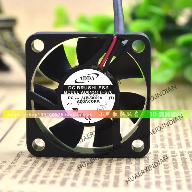 Новая модель 4010 дюйма, 4 см, 24 В, 0,09a, комплект для сборки охлаждающего вентилятора