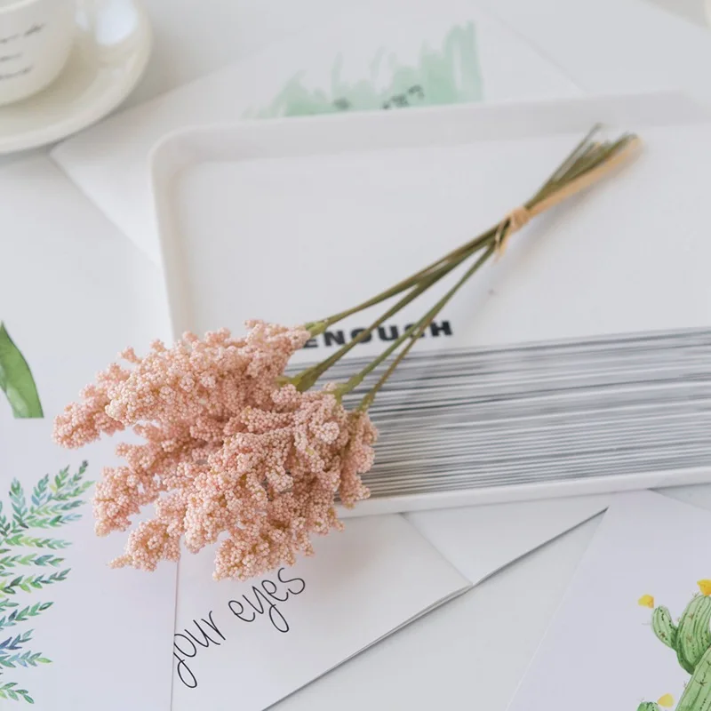 Лавандовая пена букет невесты искусственная ваза для домашнего декора свадебные