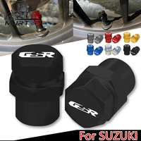 motorcycle wheel tire valve stem caps for suzuki gsr750 gsr400 gsr600 gsr 750 400 600 cnc airtight covers aluminum accessories