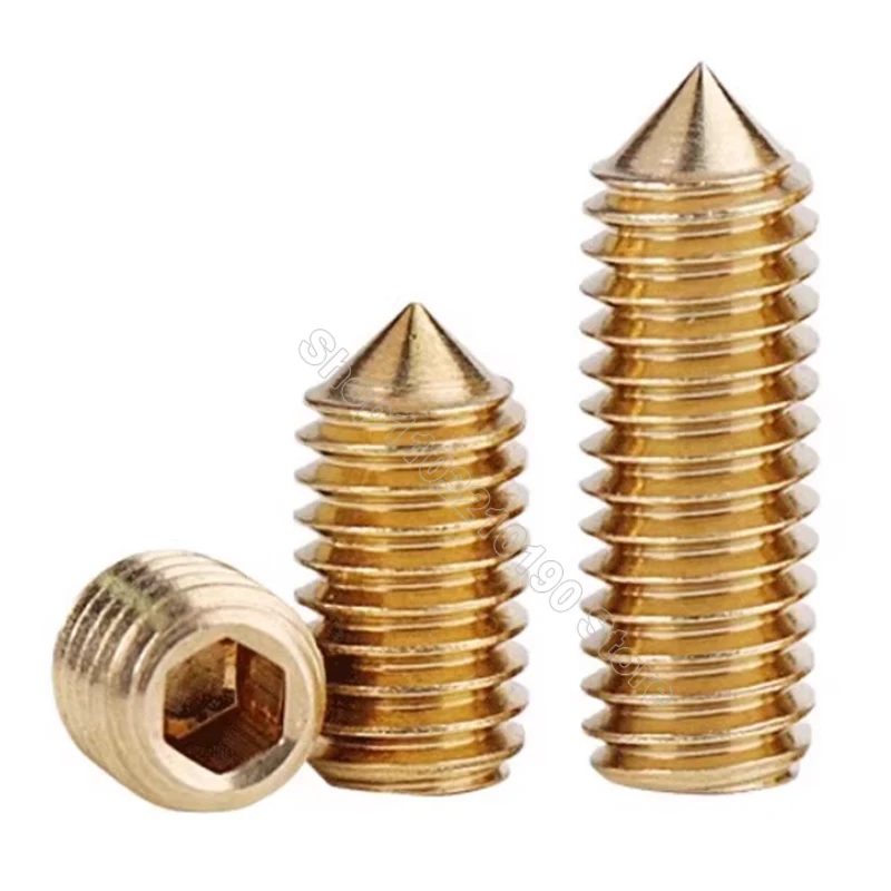 5-100 шт. шестигранные Шестигранные Винты M3 M4 M5 M6 DIN914 длина 3-20 мм