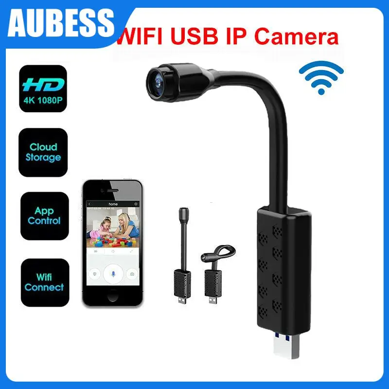 

Беспроводная Wi-Fi камера с датчиком движения, 1080p, 120 градусов