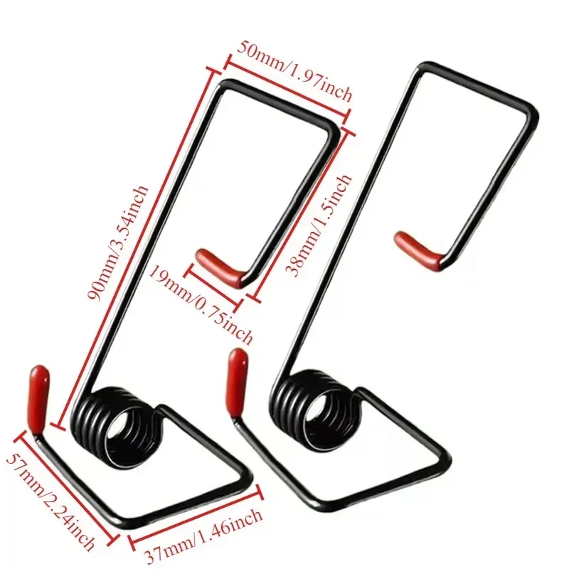 

90 мм автомобильный усилитель стеклоочистителя, пружинные универсальные интеллектуальные рычаги стеклоочистителей из сплава резины, пружинные автоматические сменные детали, инструмент