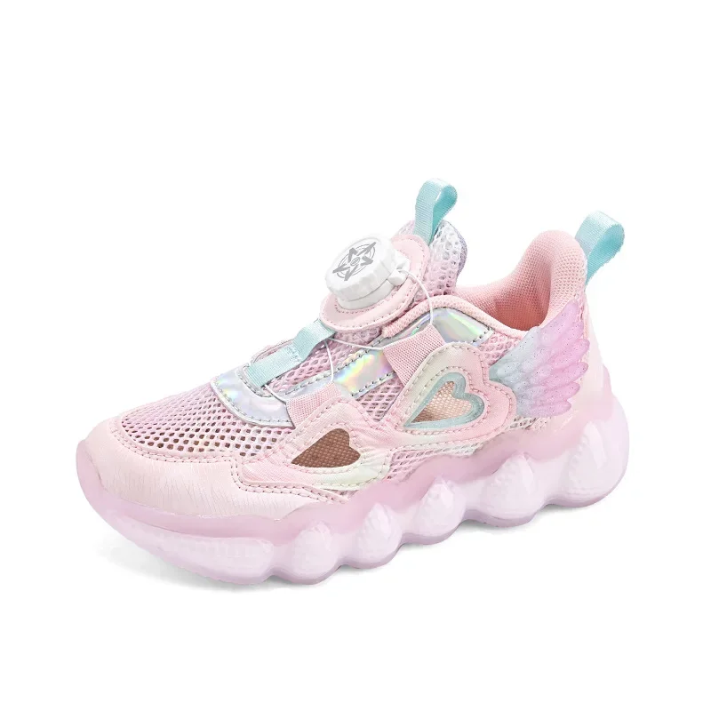 Спортивная обувь для девочек новая летняя стильная дышащая и модная